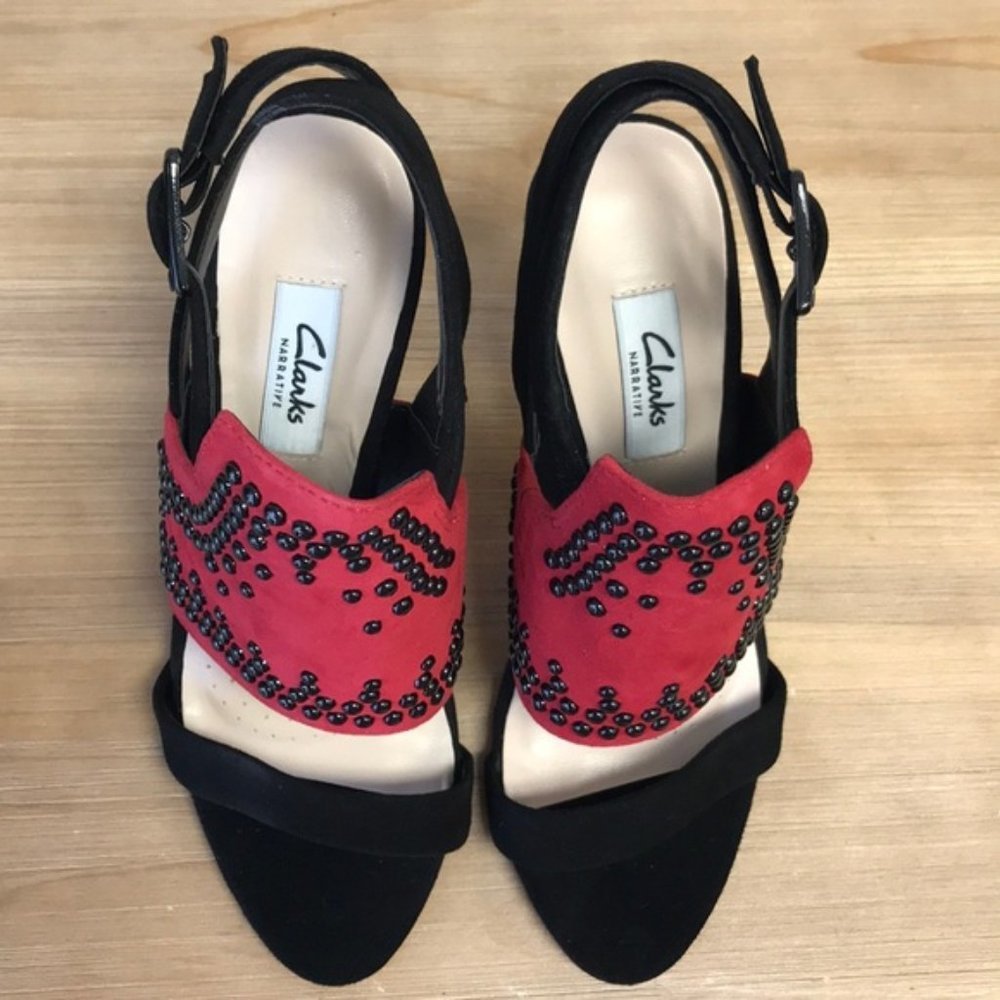 🔥HP🔥 Clarks Women's Shola Curtain Fashion Sandal - Picture 6 of 8